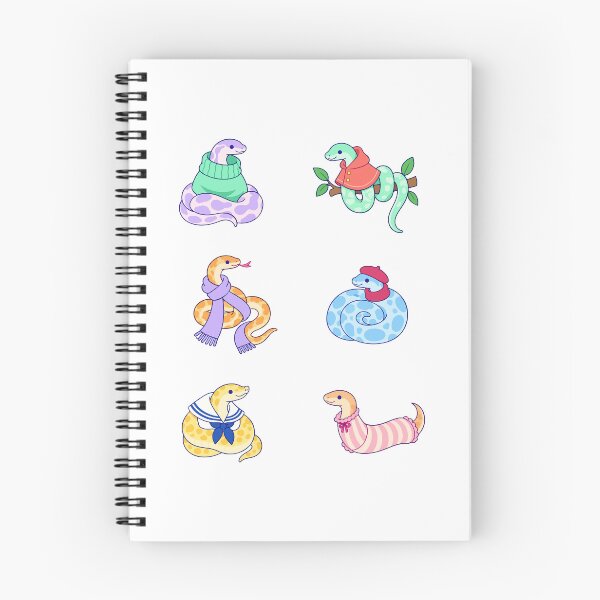 Item preview, Colorful Snakes in Outfits designed and sold by Zoolumi.
