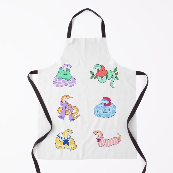Item preview, Colorful Snakes in Outfits designed and sold by Zoolumi.