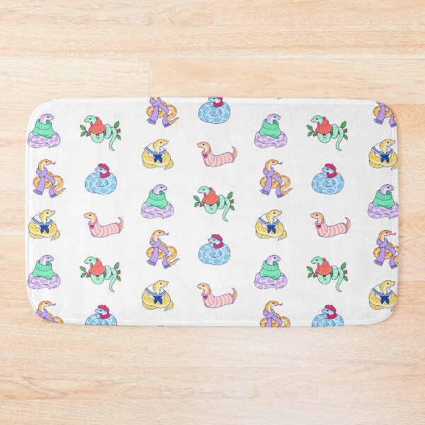Item preview, Colorful Snakes in Outfits designed and sold by Zoolumi.
