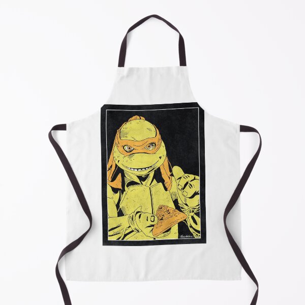Item preview, MICHELANGELO - Teenage Mutant Ninja Turtles (Bichrome) designed and sold by FamousWeirdosRB.