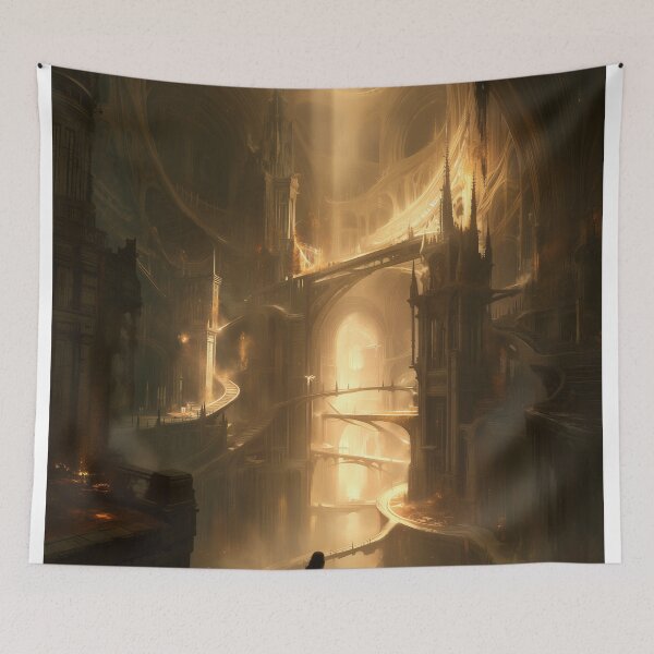Item preview, The City Beyond the Last Light designed and sold by oanaunciuleanu.