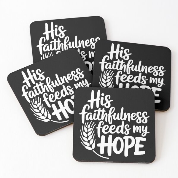 Item preview, His Faithfulness Feeds My Hope designed and sold by theartfulaspie.