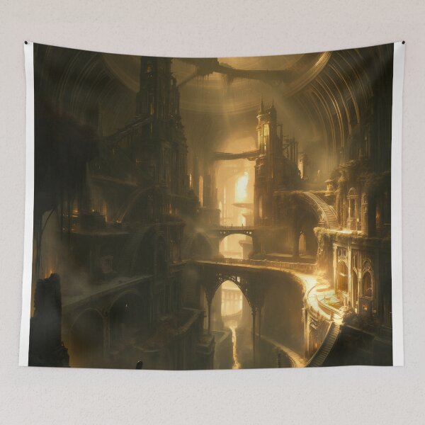 Item preview, The City Beyond the Last Light designed and sold by oanaunciuleanu.