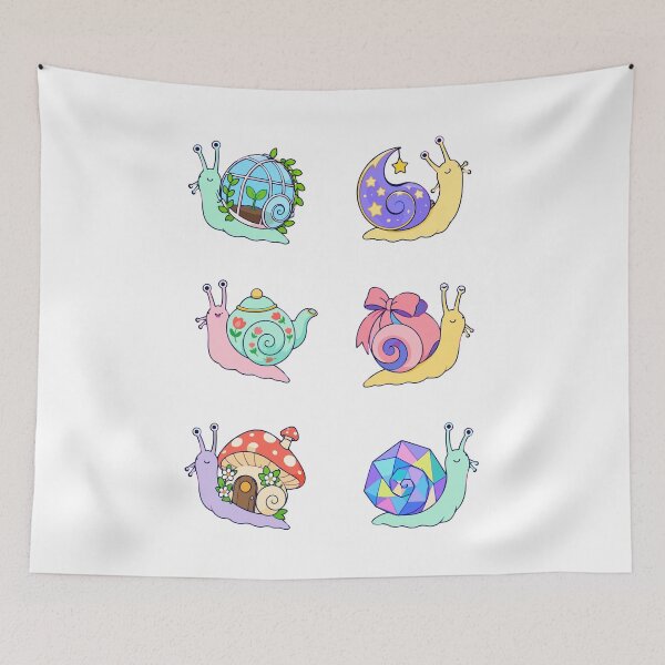 Item preview, Fantasy Snails designed and sold by Zoolumi.