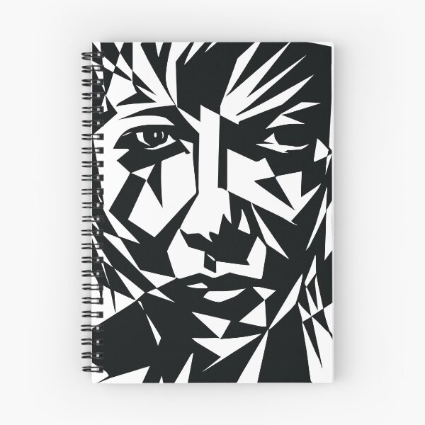 Item preview, Fractured Face - Geometric Portrait Art designed and sold by photossmirnov.
