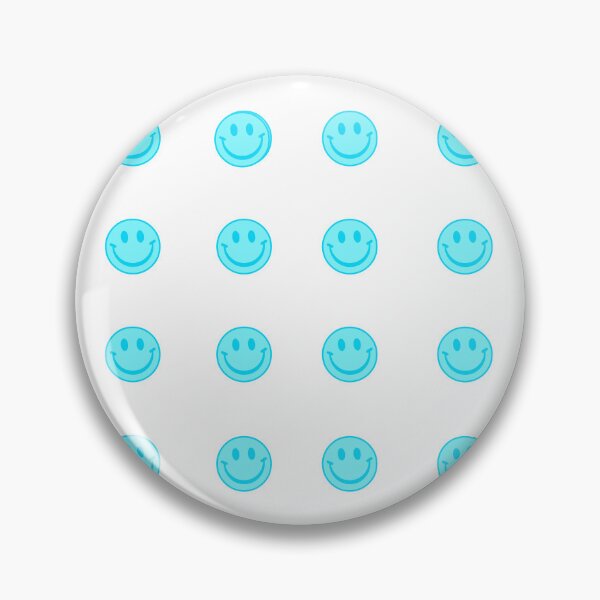 Item preview, Pastel Blue Smiley Faces Sticker Pack/Sheet- Large Size designed and sold by SlimyFish.