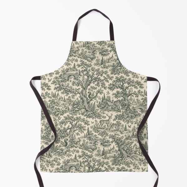 Item preview, Fantasy Forest Toile Repeating Pattern designed and sold by Inkworksbyshery.