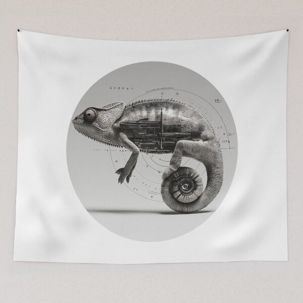 Item preview, The Cybernetic Chameleon designed and sold by Audra-studio.