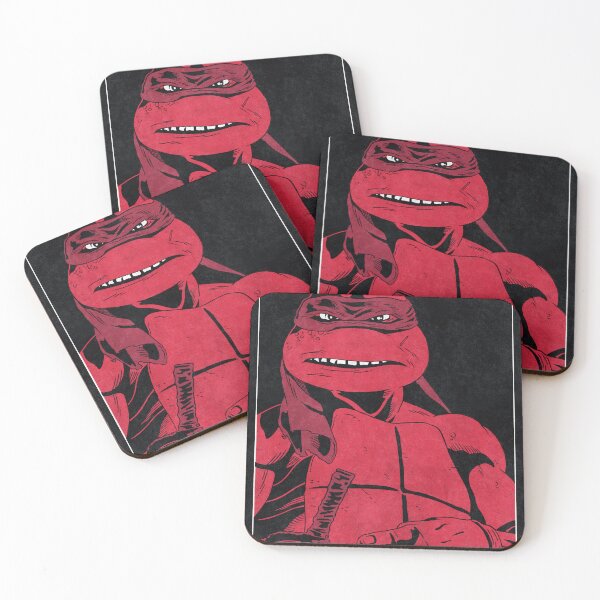 Item preview, RAPHAEL - Teenage Mutant Ninja Turtles (Bichrome) designed and sold by FamousWeirdosRB.