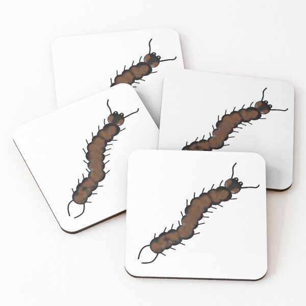 Item preview, Brown Creepy Crawlies Centipede designed and sold by Sartoris Art.