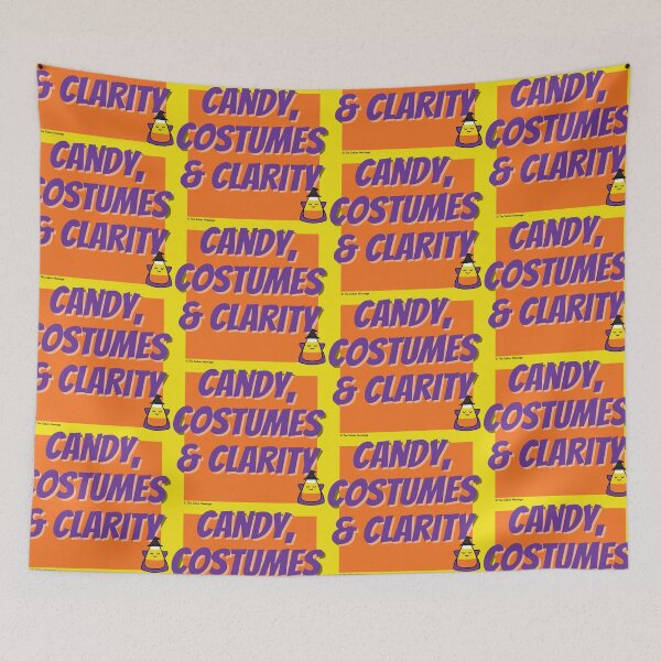 Item preview, Candy, Costumes & Clarity Halloween Design designed and sold by ApexDesigners.