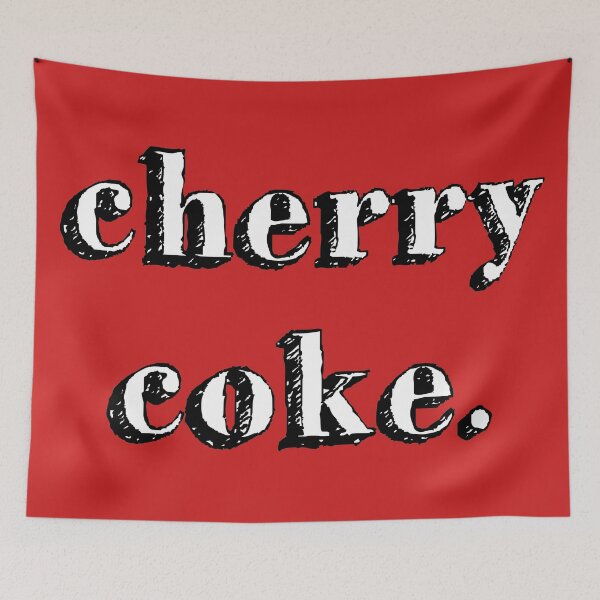 Item preview, cherry coke sign music bottle drink iconic red designed and sold by Doctor Schtrudel.