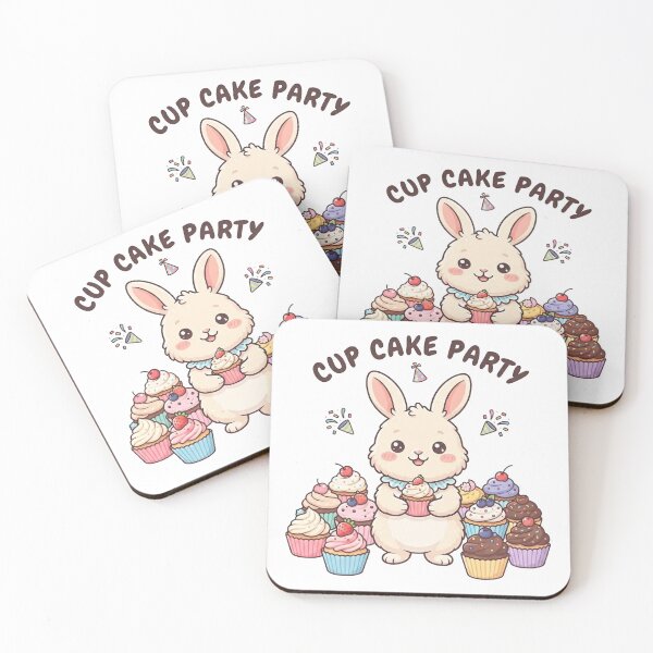 Item preview,  Chibi bunny likes cupcakes designed and sold by cobano.