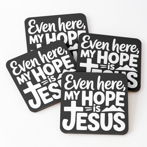 Item preview, Even Here, My Hope Is Jesus designed and sold by theartfulaspie.