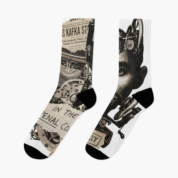 Item preview, Franz Kafka Literary Vintage Collage Art designed and sold by OzzFrequency.