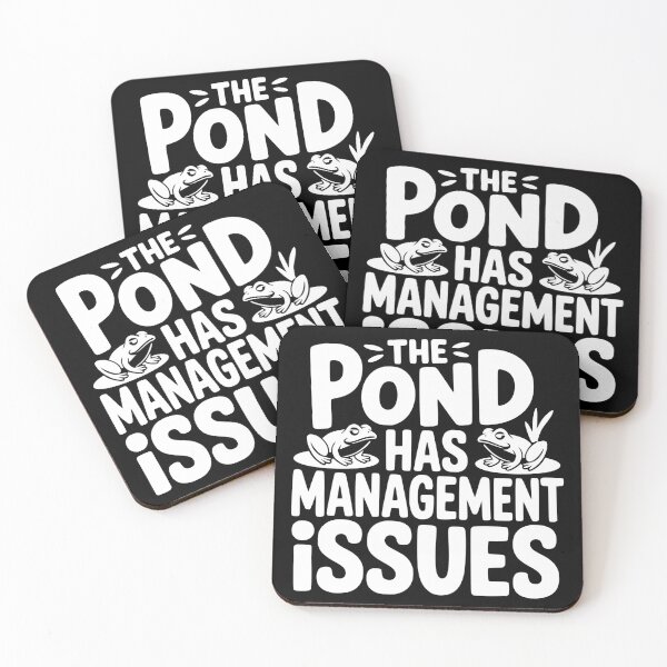 Item preview, The Pond Has Management Issues designed and sold by theartfulaspie.