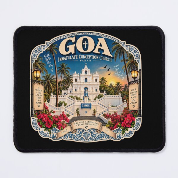Item preview, Immaculate Conception Church · Panaji · Goa designed and sold by Goanheartprints.