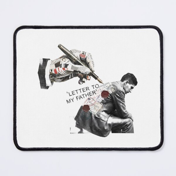 Item preview, Franz Kafka Literary Vintage Collage Art designed and sold by OzzFrequency.
