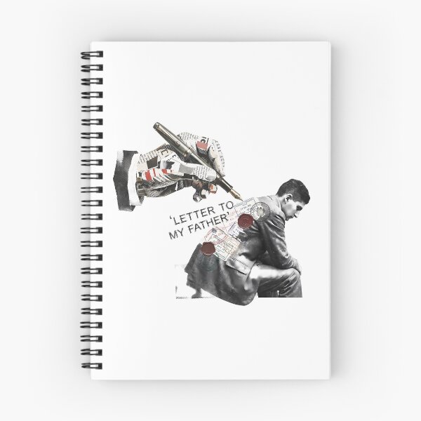 Item preview, Franz Kafka Literary Vintage Collage Art designed and sold by OzzFrequency.