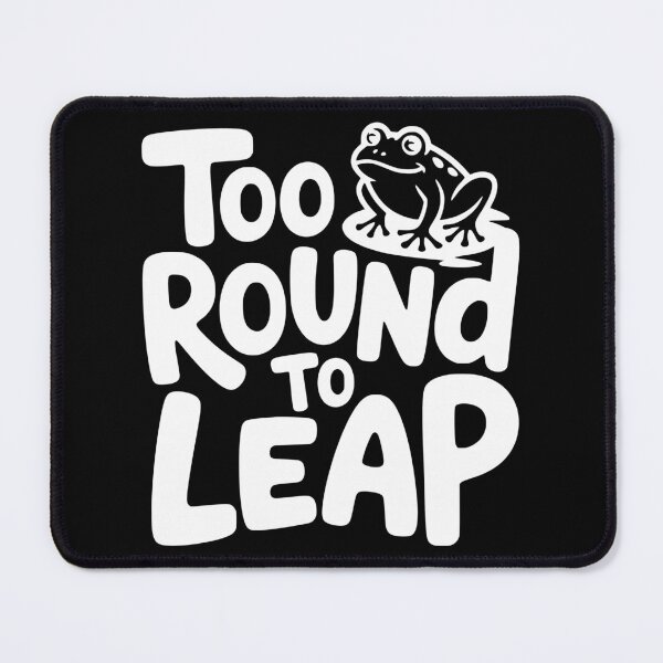 Item preview, Too Round to Leap designed and sold by theartfulaspie.