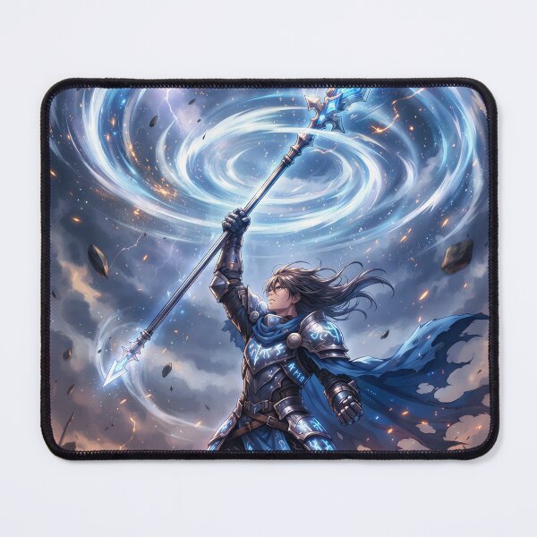 Item preview, wind mage (no border) designed and sold by Crimsonmerchant.