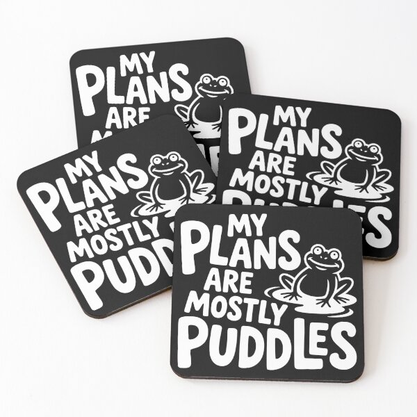 Item preview, My Plans Are Mostly Puddles designed and sold by theartfulaspie.