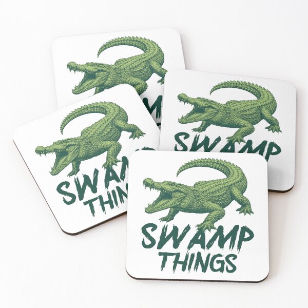Item preview, Swamp Things – Funny Crocodile Swamp Design designed and sold by xndrlab.