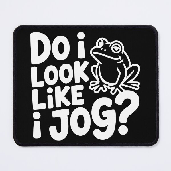 Item preview, Do I Look Like I Jog? designed and sold by theartfulaspie.