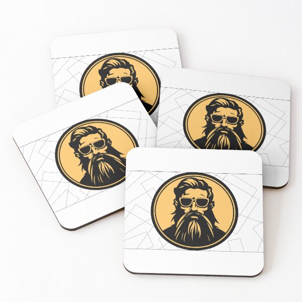Item preview, BEARD Cool Bearded Man Retro Lifestyle Graphic designed and sold by toycruisers_merch-butze.