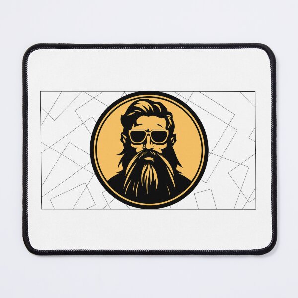 Item preview, BEARD Cool Bearded Man Retro Lifestyle Graphic designed and sold by toycruisers_merch-butze.