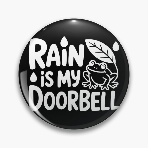 Item preview, Rain Is My Doorbell designed and sold by theartfulaspie.
