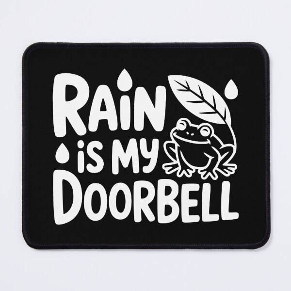 Item preview, Rain Is My Doorbell designed and sold by theartfulaspie.