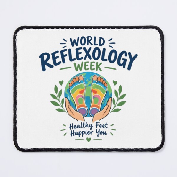 Item preview, World Reflexology Week Healthy Feet Happier You designed and sold by Fouitered.
