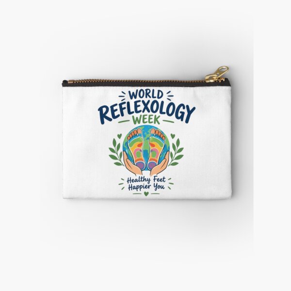 Item preview, World Reflexology Week Healthy Feet Happier You designed and sold by Fouitered.