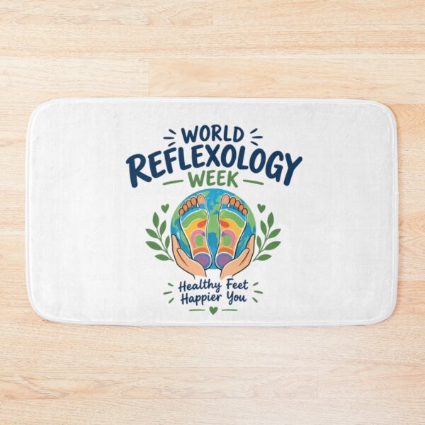 Item preview, World Reflexology Week Healthy Feet Happier You designed and sold by Fouitered.