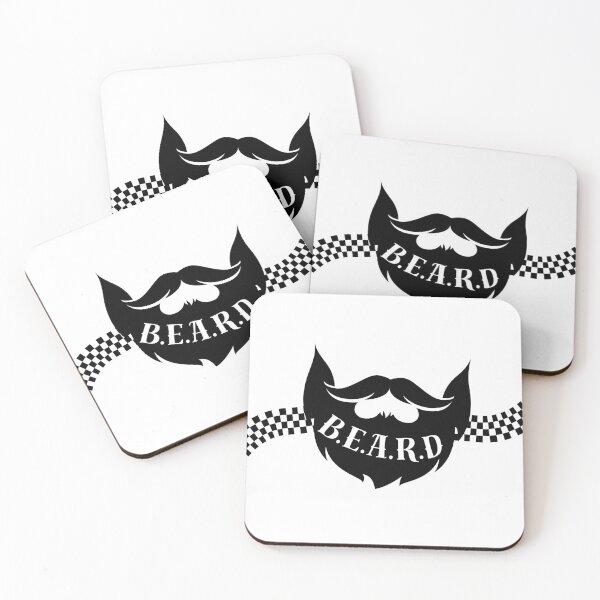 Item preview, BEARD Black Minimalist Cool Bearded Gentleman Graphic designed and sold by toycruisers_merch-butze.