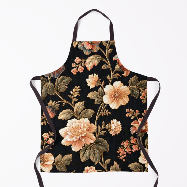 Item preview, Dark Vintage Floral Botanical Pattern designed and sold by TheVintageEdit.