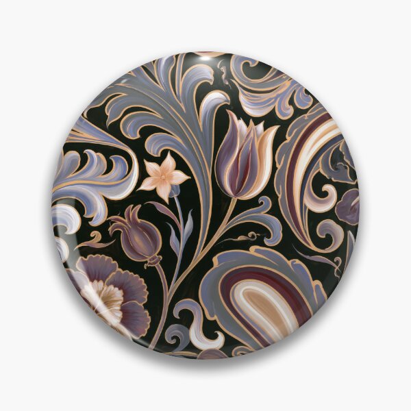 Item preview, Ornamental Floral Paisley Botanical Pattern designed and sold by TheVintageEdit.