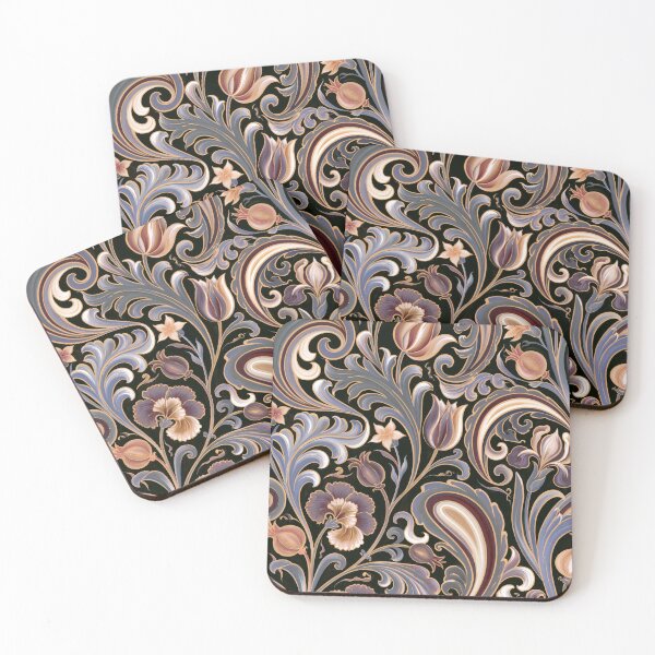 Item preview, Ornamental Floral Paisley Botanical Pattern designed and sold by TheVintageEdit.