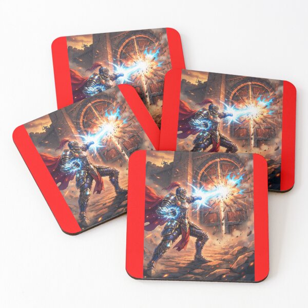 Item preview, knight blaster (no border) designed and sold by Crimsonmerchant.