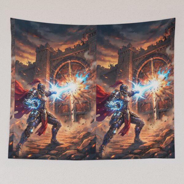 Item preview, knight blaster (no border) designed and sold by Crimsonmerchant.