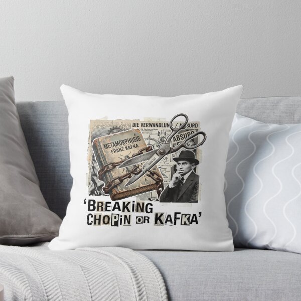 Item preview, Franz Kafka Literary Vintage Collage Art designed and sold by OzzFrequency.