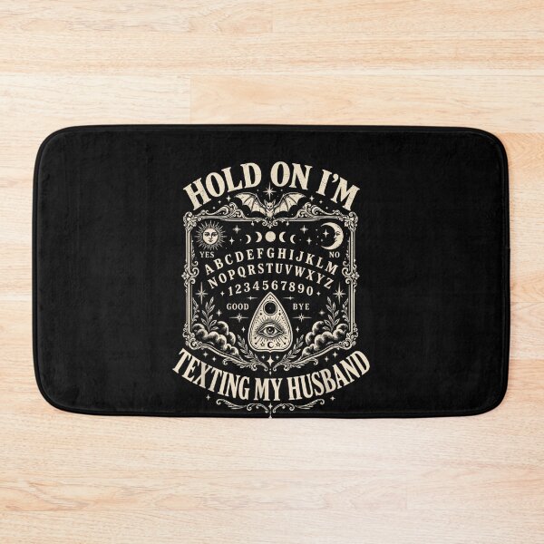 Item preview, Hold On I'm Texting My Husband Ouija Board Spirit Board designed and sold by leevekaArt.