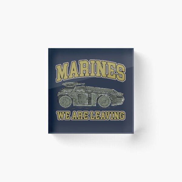 Artikelvorschau, Marines We Are Leaving - Aliens, Hicks, APC, Army, Marines entworfen und verkauft von therocketman.