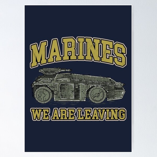 Aperçu de l'œuvre Marines, nous partons ! - Aliens, Hicks, APC, Armée, Marines créée et vendue par therocketman.