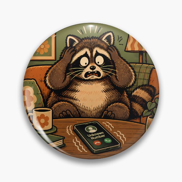 Item preview, Uncomfortably Specific Vibes I Survived Another Unknown Number Raccoon designed and sold by UncomfortablySpecific.