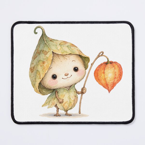 Item preview, Cute Leaf Guy 1A designed and sold by CrumbBumStudio.