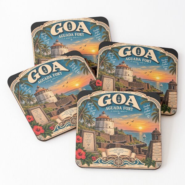 Item preview, Aguada Fort — Since 1612 · Goa designed and sold by Goanheartprints.