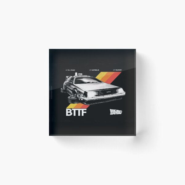 Item preview, DeLorean Time Machine – Black & Gold designed and sold by sailor-moon92.