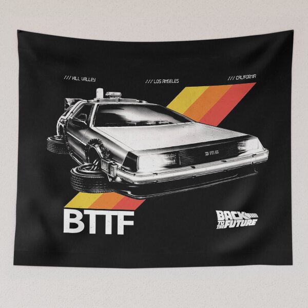 Item preview, DeLorean Time Machine – Black & Gold designed and sold by sailor-moon92.